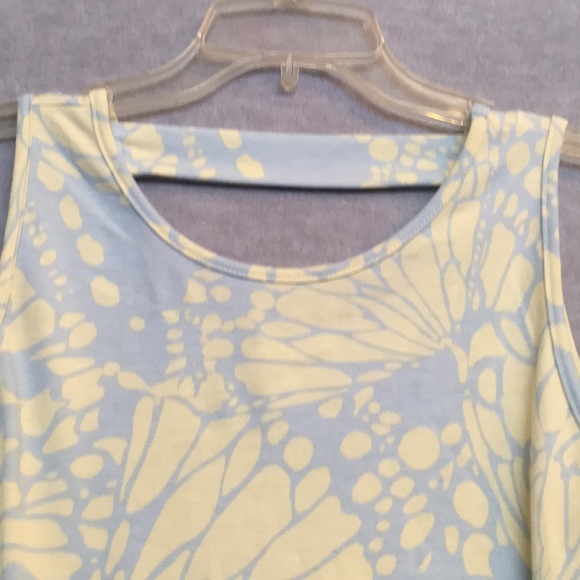 Twenty Second Crisscross Front Fun Stretch Summer Top - Picture 4 of 7